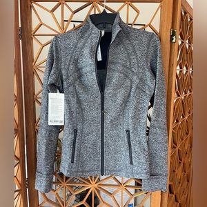 Size 8 new with tags lululemon define jacket gray
